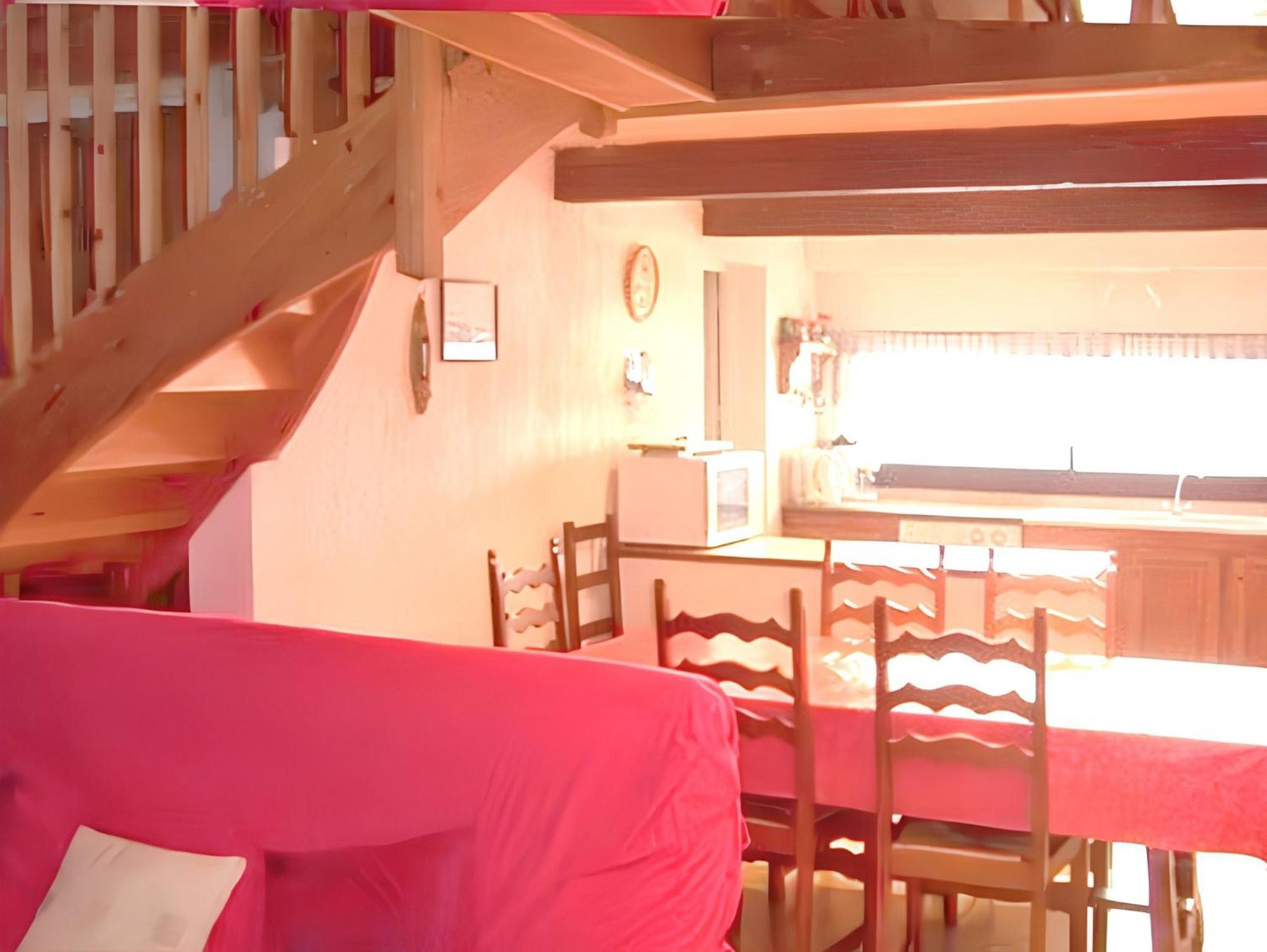 Maison Chaleureuse Pres Des Pistes De Barcelonnette - Cheminee Bagian luar foto